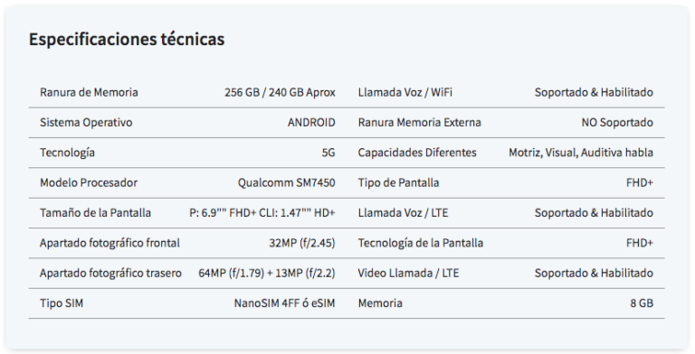 especificaciones Técnicas motorola-series-razr-40-xt2323-1