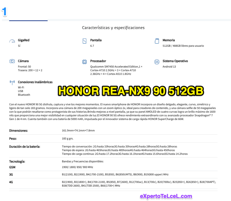 honor 90 rea nx9 512gb