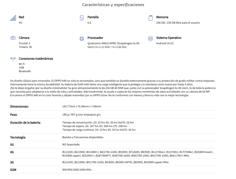 OPPO A40 CPH2669 LTE 01 INFO