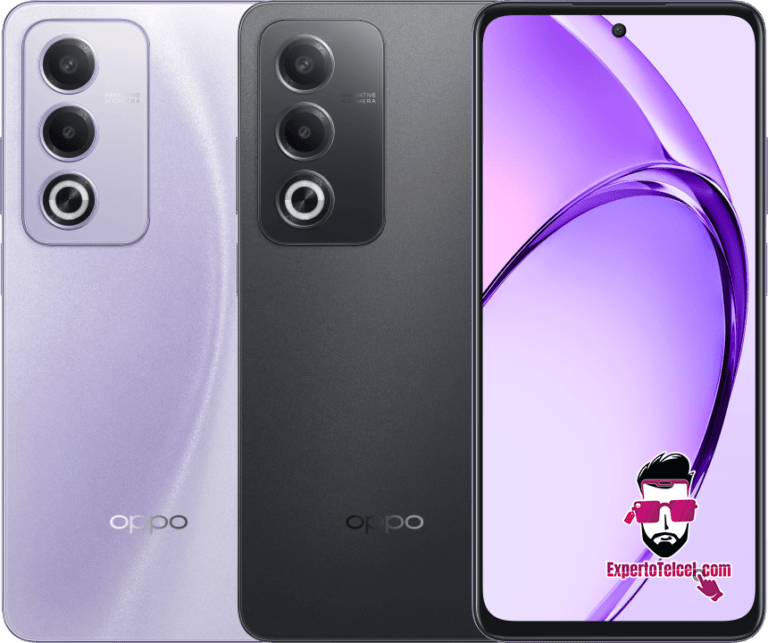 OPPO A80 5G | MODELO CPH2639 front purple and black duo