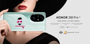 Honor 200 PRO verde caratula