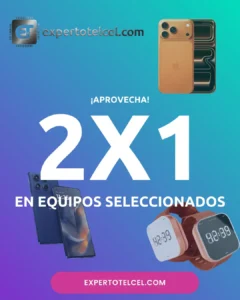 Promociones 2x1 plan Telcel