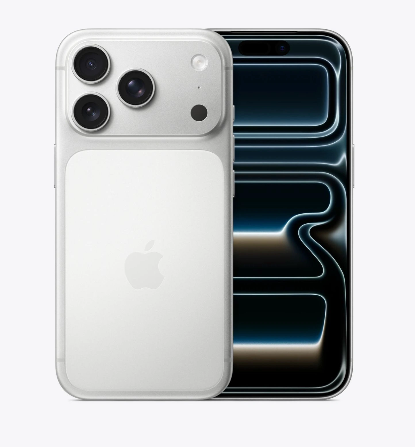 iPhone 17 Pro color Plata — frente y trasera en Telcel