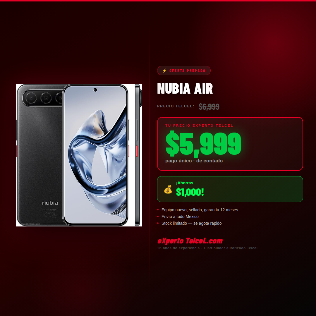 PROMO NubiaAir 1