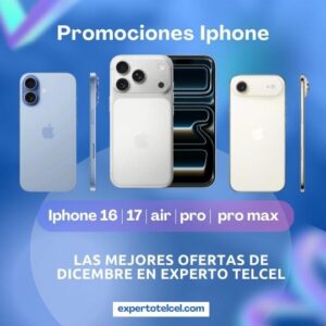 Promocion iphone diciembre telcel