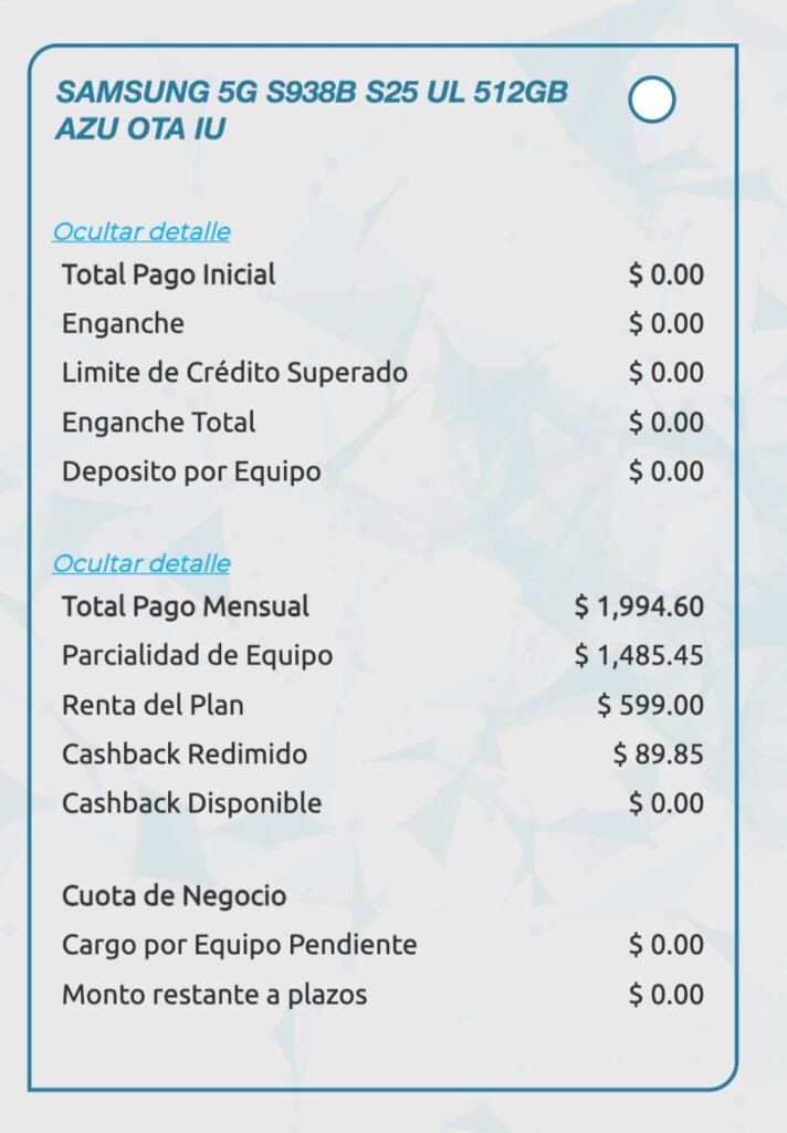 Samsung Galaxy S25 Ultra 512GB expertotelcel.com