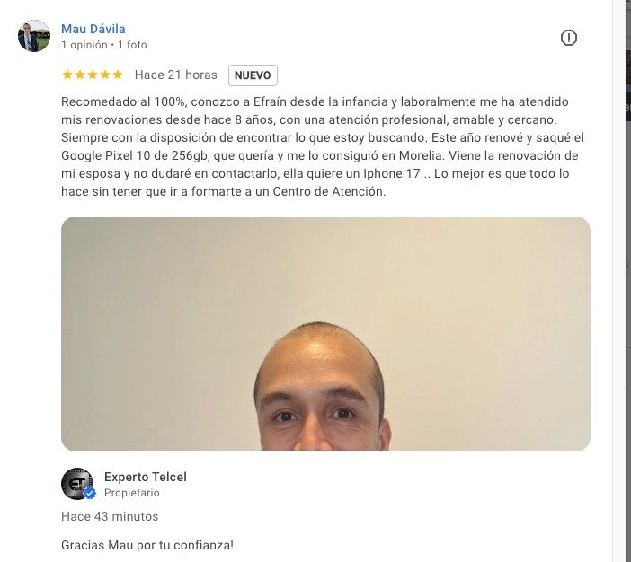 Testimonio | expertotelcel.com