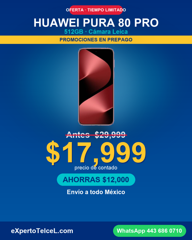 MEJORES PROMOCIONES DE LA SEMANA 35 huawei pura80pro v1