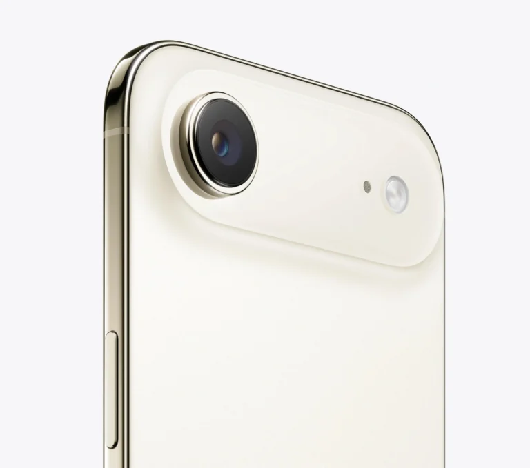 iPhone Air Oro claro camara