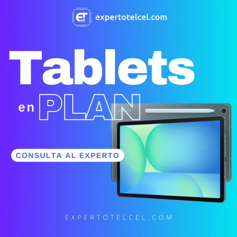 Tablets en plan Telcel