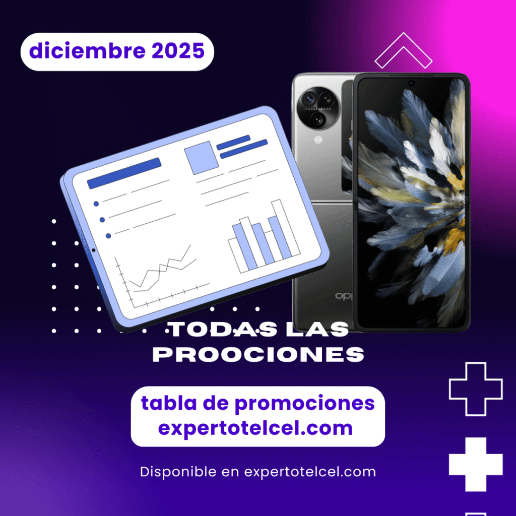 Tabla de promociones telcel diciembre 2025
